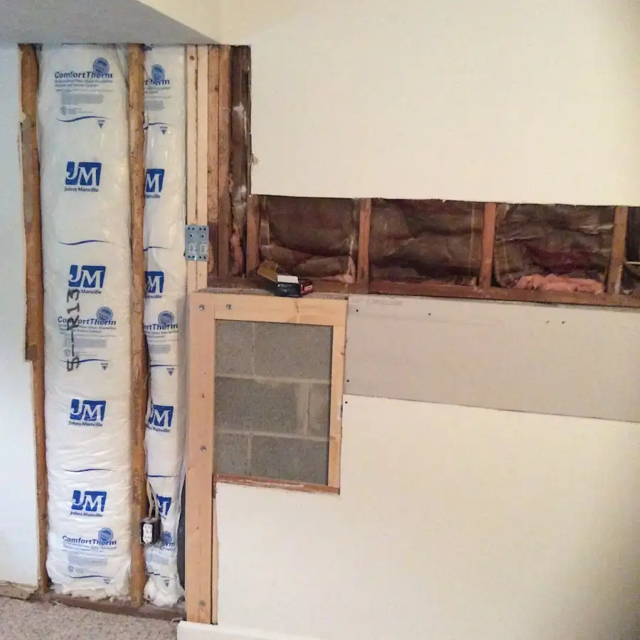 Wall insulation replacement during Structural Drying in Polk City